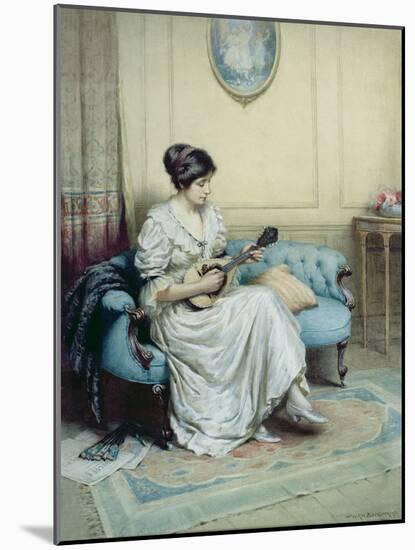 Musical Interlude, 1917-William Kay Blacklock-Mounted Giclee Print