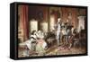 Musical Interlude-Karl Schweninger-Framed Stretched Canvas