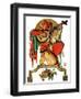 "Musical Jester,"December 26, 1931-Joseph Christian Leyendecker-Framed Giclee Print