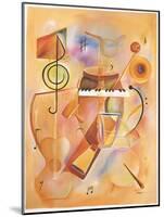 Musical Mix-Ikahl Beckford-Mounted Giclee Print