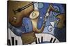 Musical Mural-Cherie Roe Dirksen-Stretched Canvas