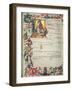 Musical Notation, Squarcialupi Codex, Produced: Florentine Monastery of S. Maria Degli Angeli-null-Framed Giclee Print