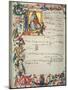 Musical Notation, Squarcialupi Codex, Produced: Florentine Monastery of S. Maria Degli Angeli-null-Mounted Giclee Print