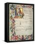 Musical Notation, Squarcialupi Codex, Produced: Florentine Monastery of S. Maria Degli Angeli-null-Framed Stretched Canvas