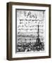 Musical Paris-Emily Navas-Framed Art Print