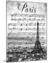 Musical Paris-Emily Navas-Mounted Art Print