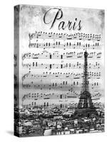 Musical Paris-Emily Navas-Stretched Canvas