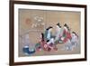 Musical Party, C1690-Hishikawa Moronobu-Framed Giclee Print