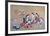 Musical Party, C1690-Hishikawa Moronobu-Framed Giclee Print