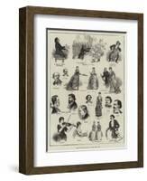 Musical Recollections of St James's Hall, 1883-null-Framed Giclee Print