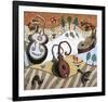 Musical Scene II-Olivier Klompkes-Framed Art Print