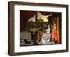 Musical Scene in Amsterdam-Pieter de Hooch-Framed Giclee Print