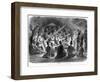 Musical Soiree in Laos, 1867-Louis Delaporte-Framed Giclee Print