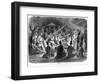 Musical Soiree in Laos, 1867-Louis Delaporte-Framed Giclee Print