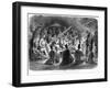 Musical Soiree in Laos, 1867-Louis Delaporte-Framed Giclee Print