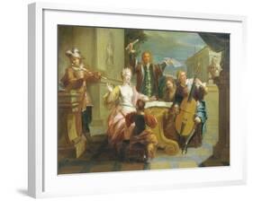 Musical Soiree-Etienne Jeaurat-Framed Giclee Print