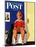 "Musical Sport," Saturday Evening Post Cover, November 14, 1942-Lonie Bee-Mounted Giclee Print