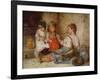 Musical Studies (Musikstudien) (Painting)-Hermann Kaulbach-Framed Giclee Print