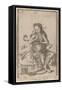 Musicha  c.1465-Master of the E-Series Tarocchi-Framed Stretched Canvas