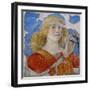 Musician Angel by Melozzo Da Forli, C.1480 (Fresco)-Melozzo Da Forli-Framed Giclee Print