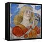 Musician Angel by Melozzo Da Forli, C.1480 (Fresco)-Melozzo Da Forli-Framed Stretched Canvas