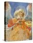 Musician Angel by Melozzo Da Forli, C.1480 (Fresco)-Melozzo Da Forli-Stretched Canvas