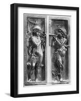 Musician Angels, C1450-Donatello-Framed Giclee Print