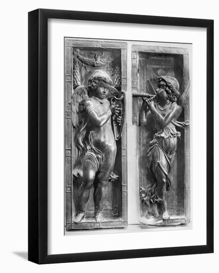 Musician Angels, C1450-Donatello-Framed Giclee Print