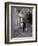 Musician Carrying Double Bass Along Cobbled Street to Plaza Mayor, Trinidad, Cuba-Lee Frost-Framed Photographic Print