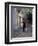 Musician Carrying Double Bass Along Cobbled Street to Plaza Mayor, Trinidad, Cuba-Lee Frost-Framed Photographic Print