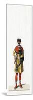 Musician, Costume Design for Shakespeare's Play, Henry VIII, 19th Century-null-Mounted Giclee Print