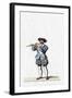 Musician, Costume Design for Shakespeare's Play, Henry VIII, 19th Century-null-Framed Giclee Print