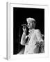 Musician David Bowie Singing on Stage-null-Framed Premium Photographic Print