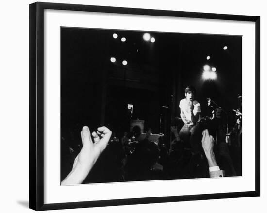 Musician Iggy Pop in Concert-null-Framed Premium Photographic Print