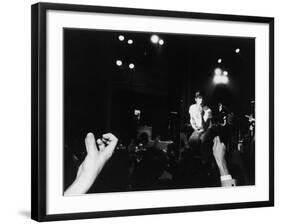 Musician Iggy Pop in Concert-null-Framed Premium Photographic Print