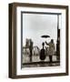 Musician in the Rain-Robert Doisneau-Framed Art Print