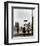 Musician in the Rain-Robert Doisneau-Framed Art Print