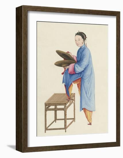 Musician IV-Oriental School -Framed Premium Giclee Print
