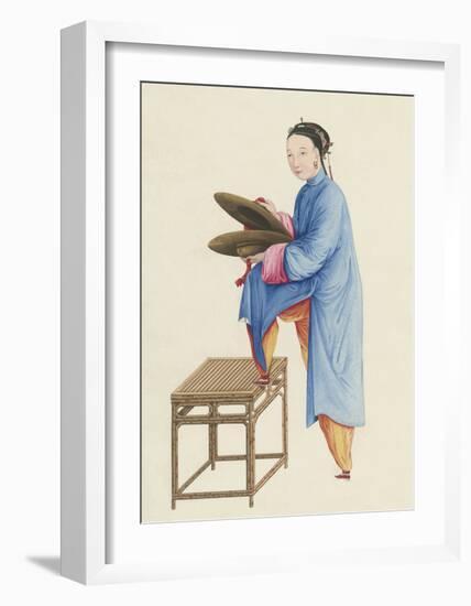 Musician IV-Oriental School -Framed Premium Giclee Print