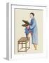 Musician IV-Oriental School -Framed Premium Giclee Print