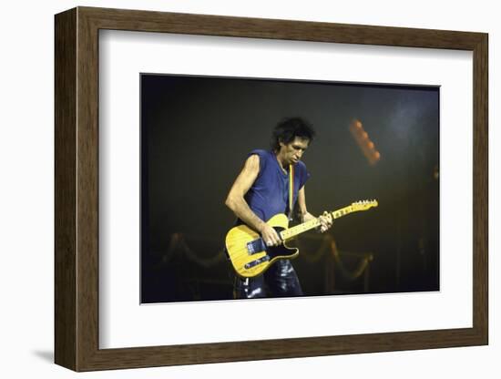 Musician Keith Richards Performing-David Mcgough-Framed Photographic Print