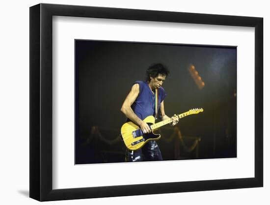 Musician Keith Richards Performing-David Mcgough-Framed Photographic Print