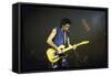 Musician Keith Richards Performing-David Mcgough-Framed Stretched Canvas