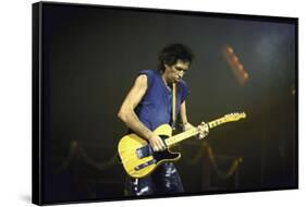 Musician Keith Richards Performing-David Mcgough-Framed Stretched Canvas