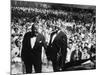 Musician Louis Armstrong and Tyree Glenn Performing "Hello Dolly" at the Steel Pier-John Loengard-Mounted Premium Photographic Print