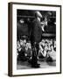 Musician Louis Armstrong Performing at the Steel Pier-John Loengard-Framed Premium Photographic Print