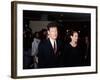 Musician Lyle Lovett and Wife, Actress Julia Roberts-null-Framed Photographic Print