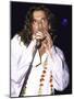 Musician Michael Hutchence of Rock Group Inxs Performing-David Mcgough-Mounted Premium Photographic Print