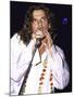 Musician Michael Hutchence of Rock Group Inxs Performing-David Mcgough-Mounted Premium Photographic Print