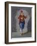 Musician of the Greek Islands, Plate 70-Jean Baptiste Vanmour-Framed Giclee Print